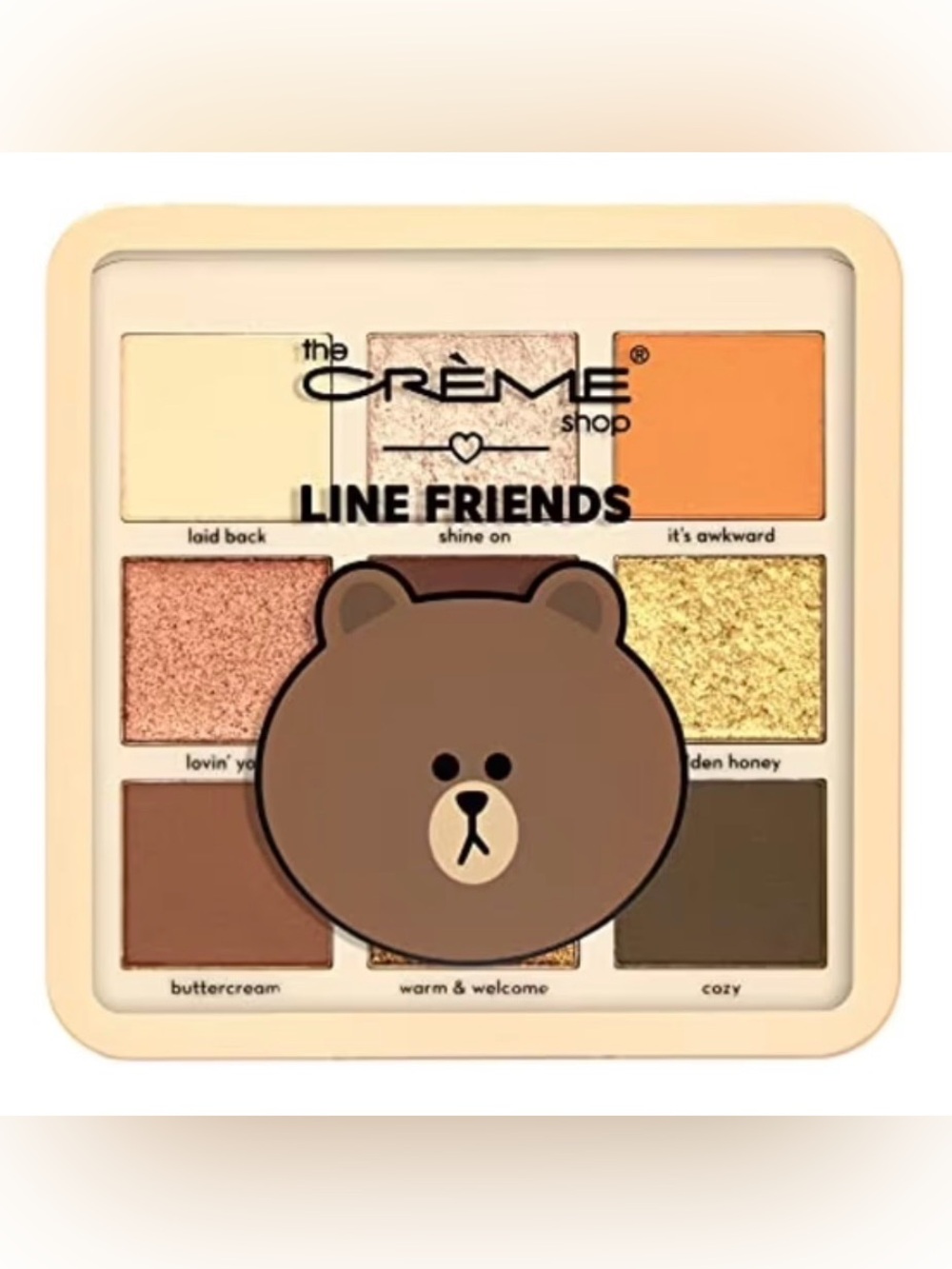 The Crème Shop Eyeshadow- Line friends